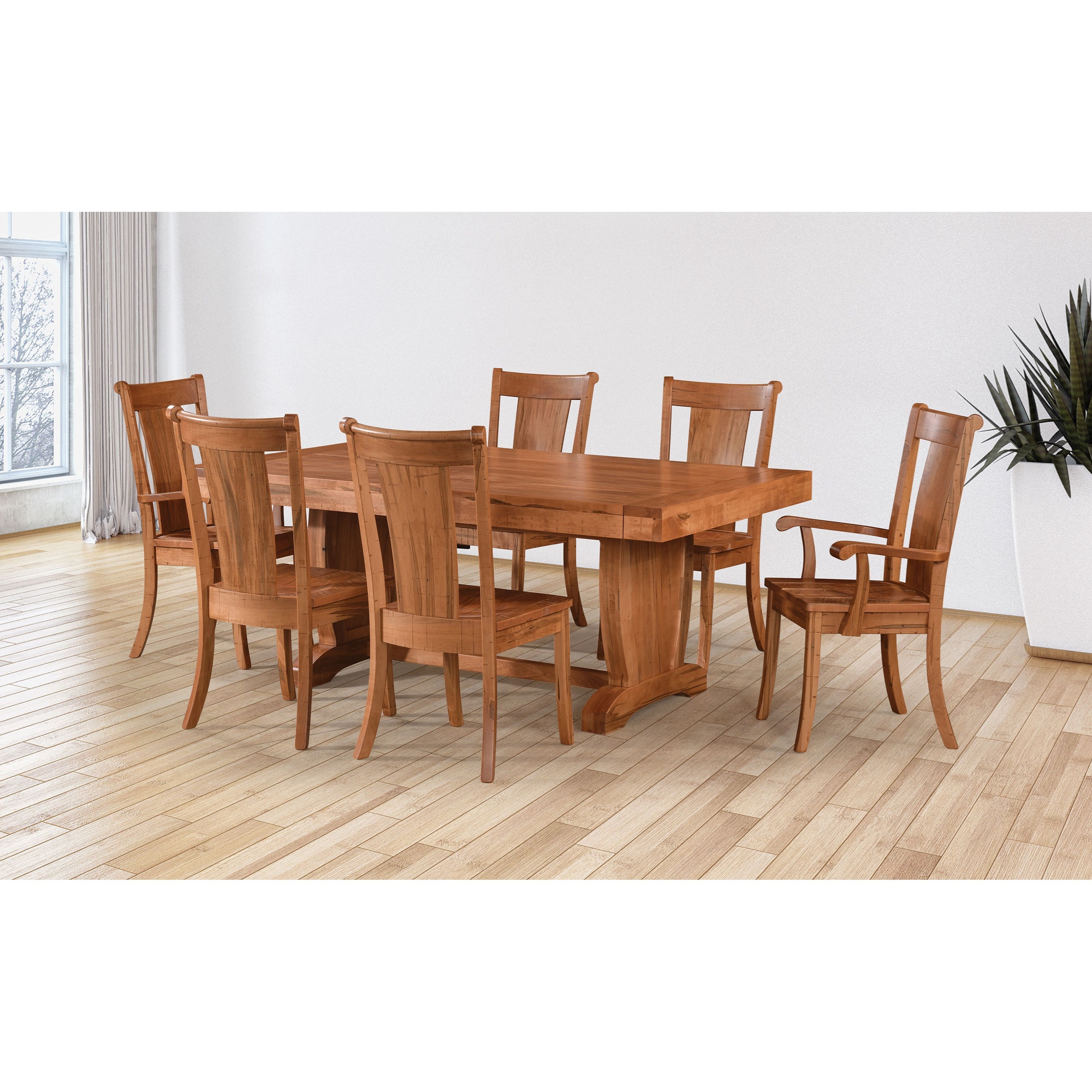 Weaver Woodcraft Chuckwagon Customizable Dining Table & Chair Set